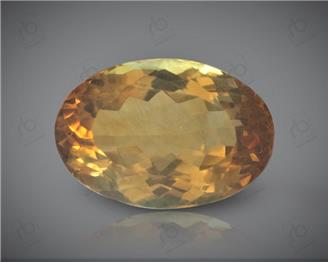 Yellow Citrine Natural Certified  8.1CTS-8520